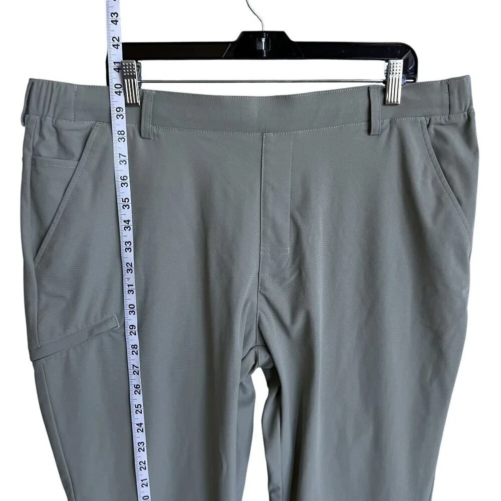 Greg Norman NEW Shark Graphic Mens XL Athleisure Pants Golf Performance Joggers